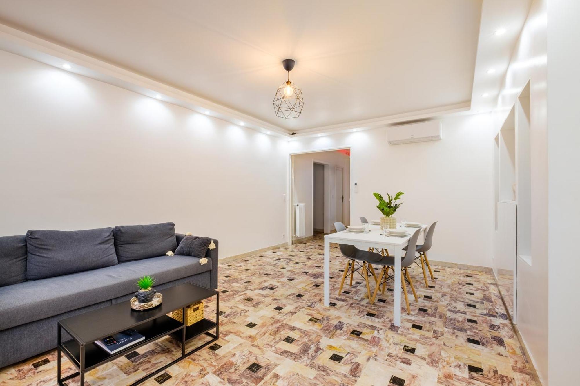 Appartement à 5 minutes à pied de la plage Cagnes-sur-Mer Exterior foto