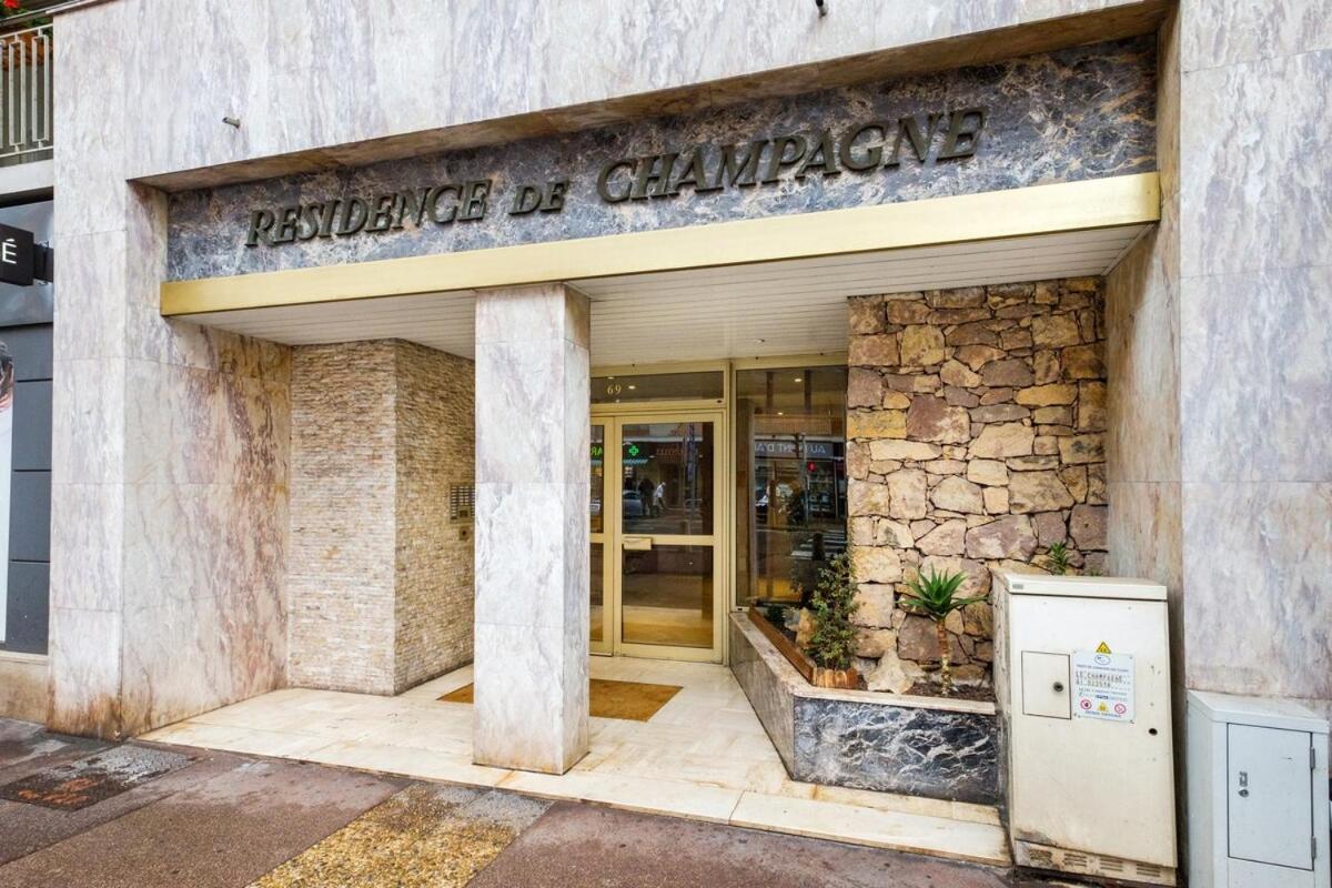 Appartement à 5 minutes à pied de la plage Cagnes-sur-Mer Exterior foto